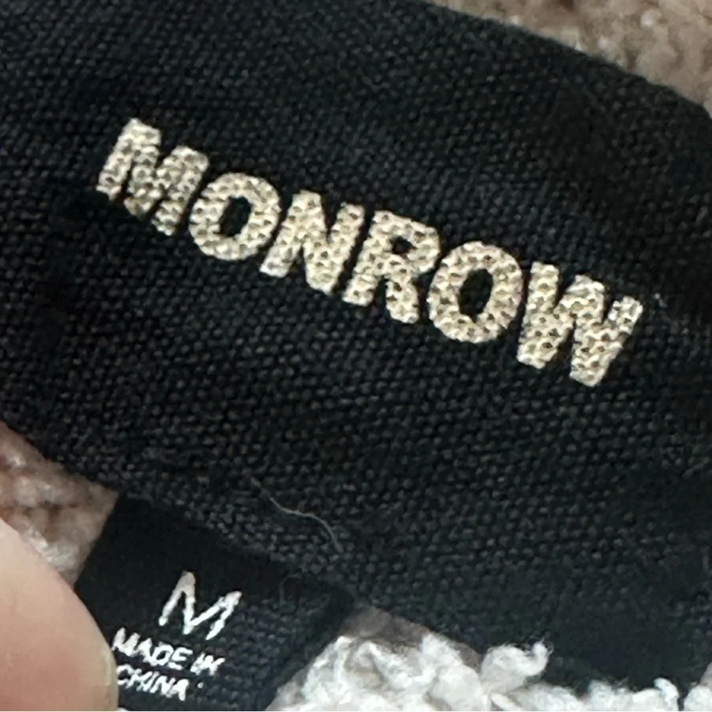Monrow Plush Sweater Robe - Picture 9 of 9